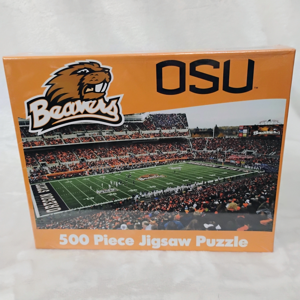 Oregon State OSU Beavers 500 Piece Jigsaw Puzzle NEW & SEALED College Football G